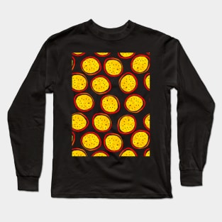 Passion Fruit - black Long Sleeve T-Shirt